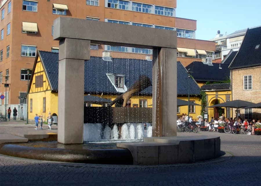 Christiania Torv en Oslo